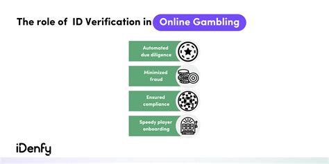 Guide: Identity verification in online gambling .